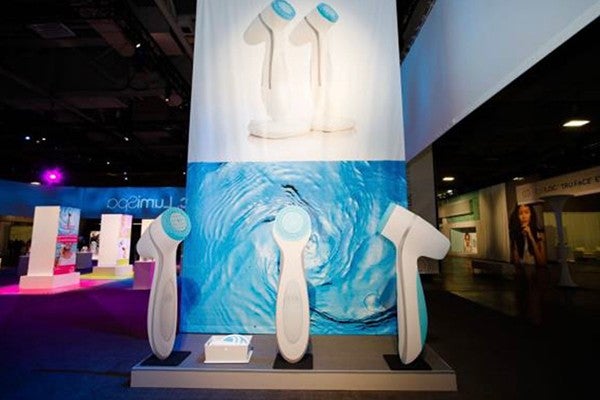 新製品 genLOC ルミスパを体験できるブース