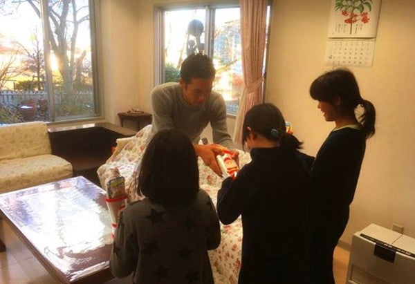 クリスマス ギフトを東北の施設へ届けました